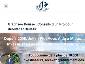 'graphseobourse.fr' screenshot