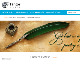 'tantor.com' screenshot
