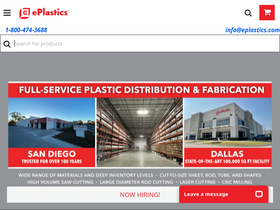 'eplastics.com' screenshot