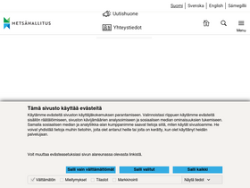 'metsa.fi' screenshot
