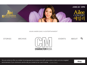 'charactermedia.com' screenshot