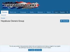 'hayabusa.org' screenshot
