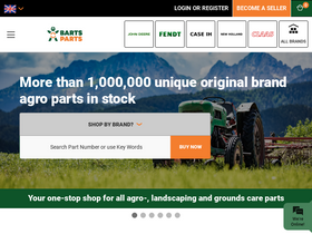 'bartsparts.com' screenshot