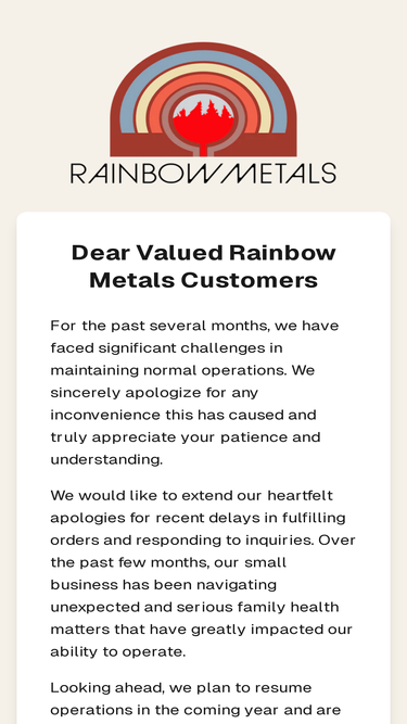 rainbowmetals.com