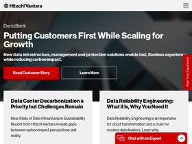 'hitachivantara.com' screenshot