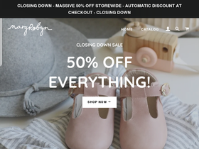 maryrobyn.co.nz homepage screenshot