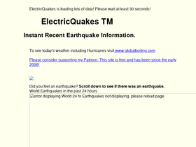electricquakes.com