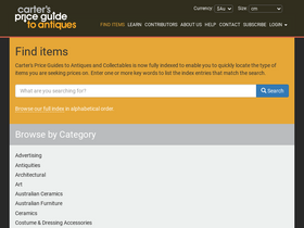 'carters.com.au' screenshot