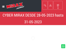'mirax.cl' screenshot