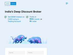 'sasonline.in' screenshot