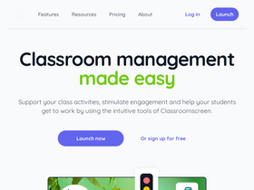 'classroomscreen.com' screenshot