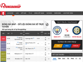 'bongdawap.com' screenshot