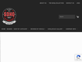 'sdhqoffroad.com' screenshot