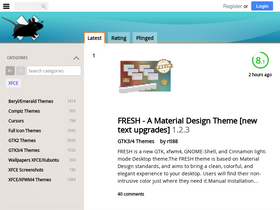 'xfce-look.org' screenshot