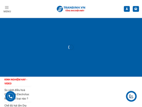 'trandinh.vn' screenshot