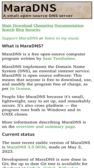maradns.org