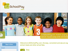'ezschoolpay.com' screenshot