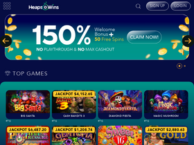 'heapsowins.com' screenshot