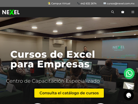 'nexel.com.mx' screenshot