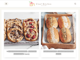 'ciao.kitchen' screenshot