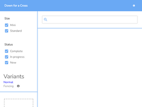 'downforacross.com' screenshot