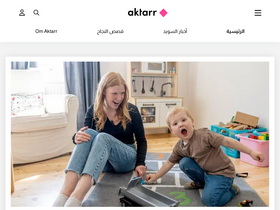 'aktarr.se' screenshot