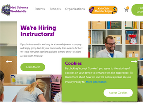 'madscience.org' screenshot