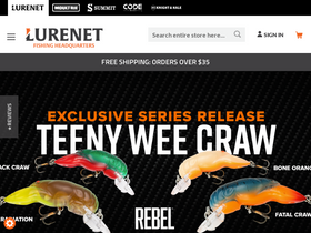 'lurenet.com' screenshot