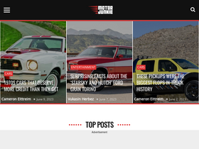 'motor-junkie.com' screenshot