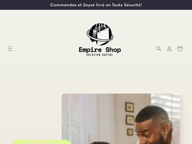 Empire Shop website screenshot