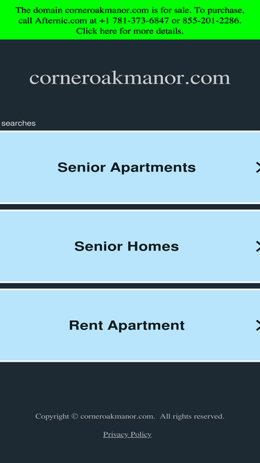 corneroakmanor.com