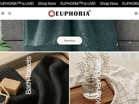 EUPHORIA website screenshot