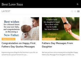 'bestlovesms.in' screenshot