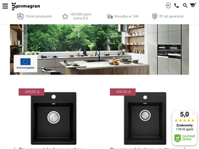 'primagran.pl' screenshot
