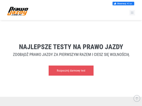 'prawojazdy.com.pl' screenshot