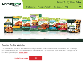 'morningstarfarms.com' screenshot