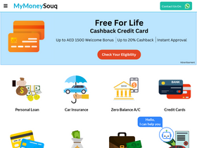 'mymoneysouq.com' screenshot