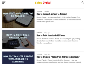 'salusdigital.net' screenshot