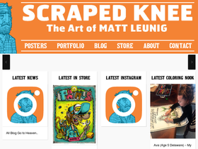 scrapedknee.com