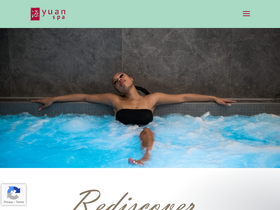 'yuanspa.com' screenshot