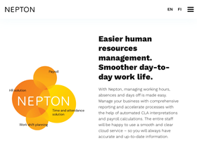 'nepton.com' screenshot