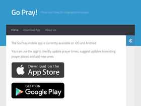 'gopray.com.au' screenshot