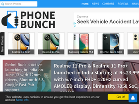 'phonebunch.com' screenshot