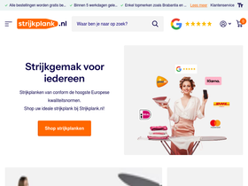 Strijkplank.nl homepage screenshot