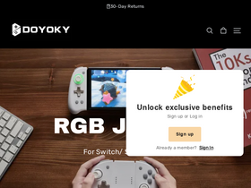 'doyoky.com' screenshot