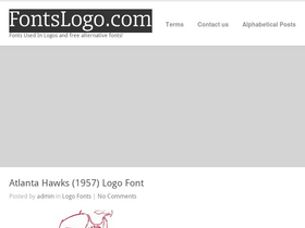 'fontslogo.com' screenshot