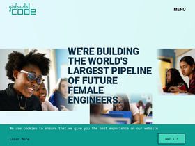 'girlswhocode.com' screenshot