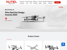 'autelrobotics.com' screenshot