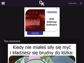 'dziwneobrazki.pl' screenshot