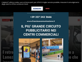 'calabria7.it' screenshot
